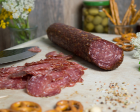 Luftgetrocknete Salami